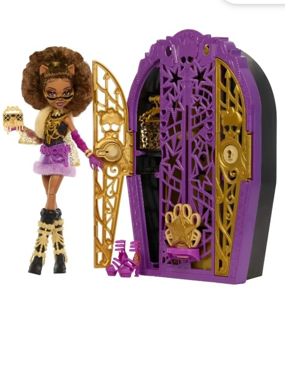 New Monster High Skulltimate Secrets HAUNTLYWOOD Mysteries CLAWDEEN WOLF Doll